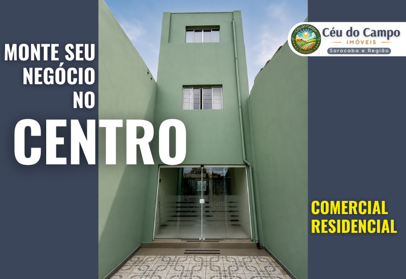Casa Residencial. Casa Comercial. Rua Hermelino Matarazzo Sorocaba-SP